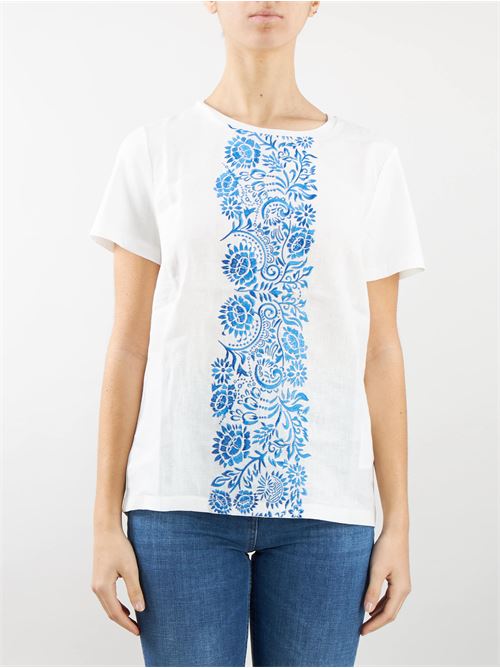 T-shirt with embroidery Max Mara Weekend MAX MARA WEEKEND | Blouse | MAGNO1